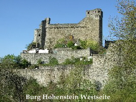 Burg Hohenstein Schildmauer