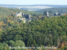 Burg Hohenstein und Oberdorf